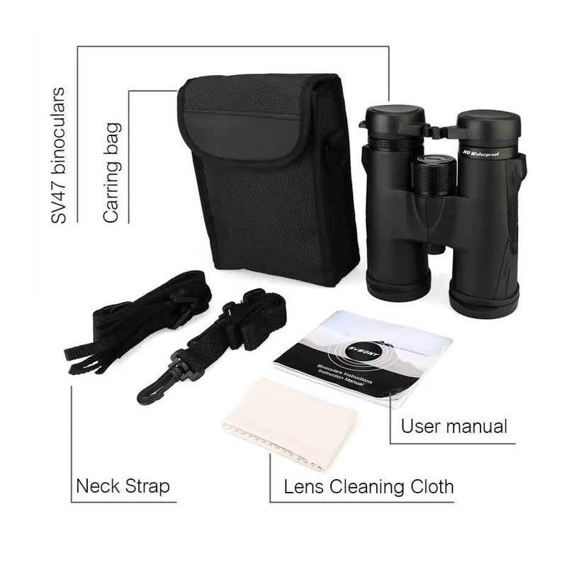 SVBONY SV47 8x42 HD Binoculars with BAK4 Prism