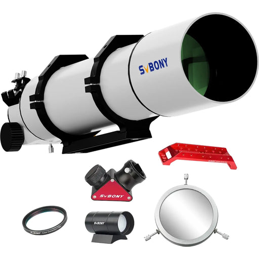 SVBONY SV48P 102mm f/6.5 Achromatic Refractor Telescope OTA