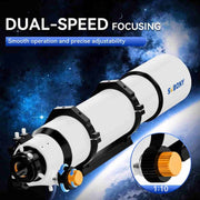 SVBONY SV48P 102mm f/6.5 Achromatic Refractor Telescope OTA
