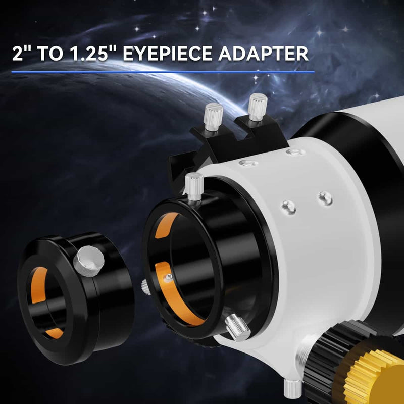 SVBONY SV48P 102mm f/6.5 Achromatic Refractor Telescope OTA