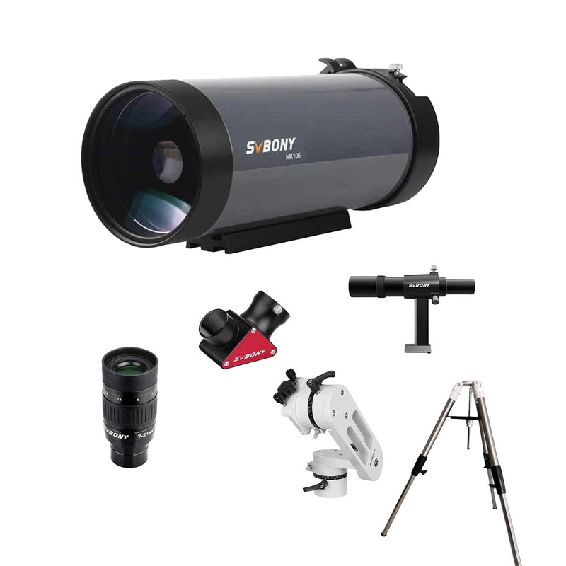 SVBONY SV48P 90mm f/5.5 Achromatic Refractor Telescope OTA
