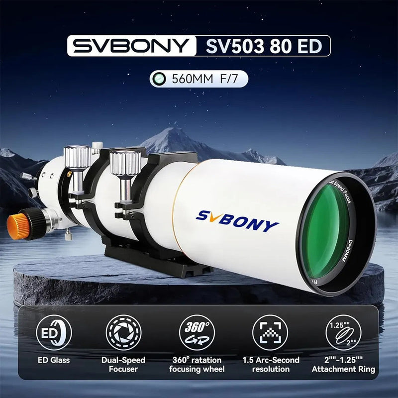 SVBONY SV501P 70/400 Portable Refractor Telescope