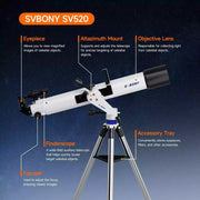 SVBONY SV520 Astronomy Telescope Complete Kit for Beginners