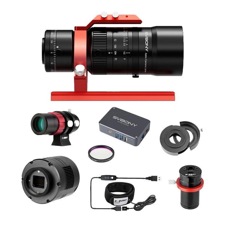 SVBONY SV555 54mm f/4.5 Petzval APO Astrograph Lens