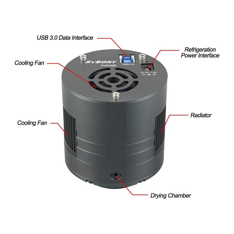 SVBONY SV605MC Mono Cooled Camera IMX533