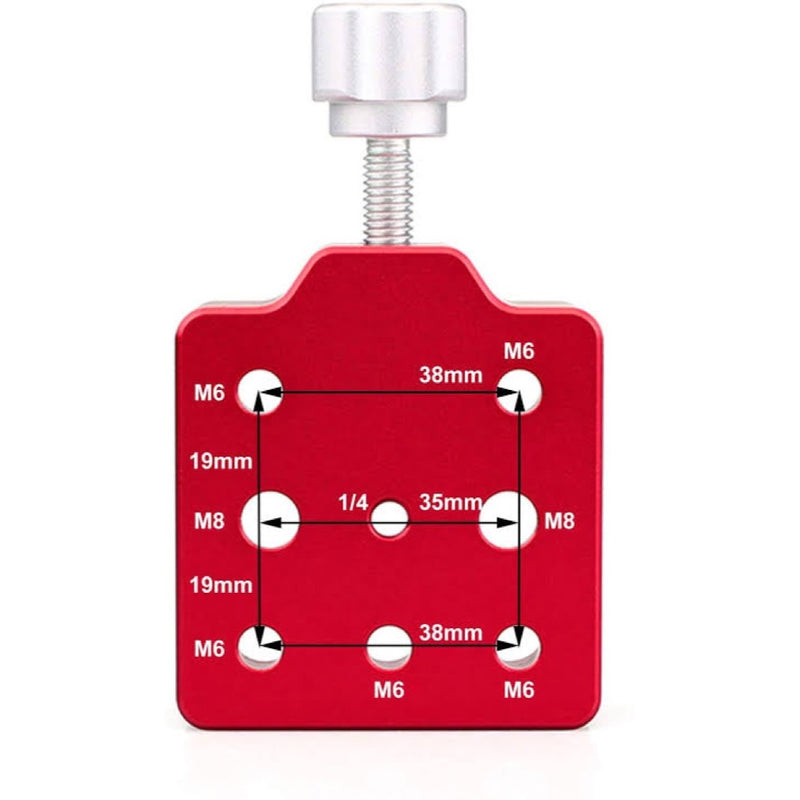 SVBONY Red Medium Dovetail Clamp