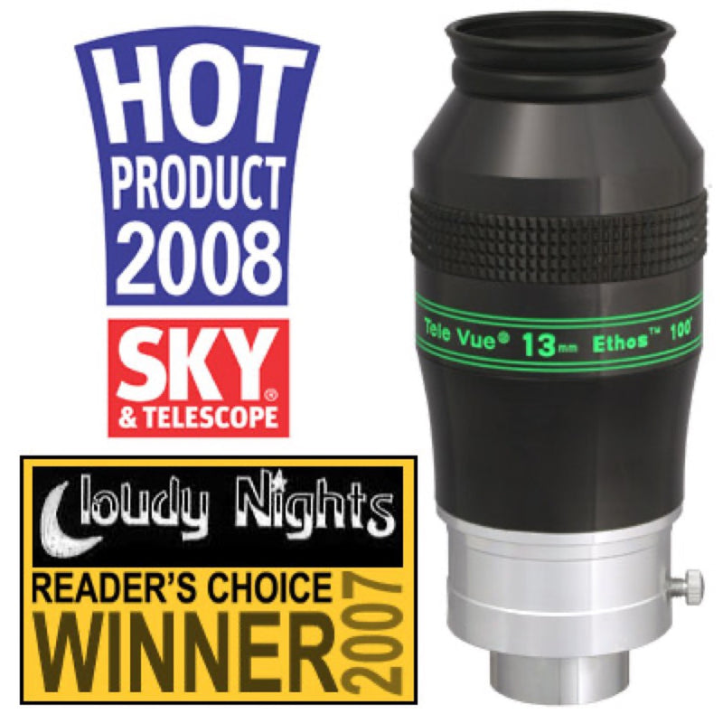 TeleVue Ethos 13mm 100° Eyepiece - 1.25"/2"