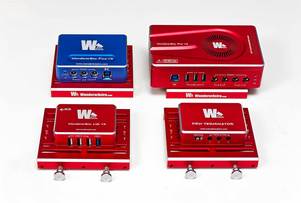 Wanderer Astro Losmandy Dovetail Bracket Kit for WandererCover/WandererBox - Short