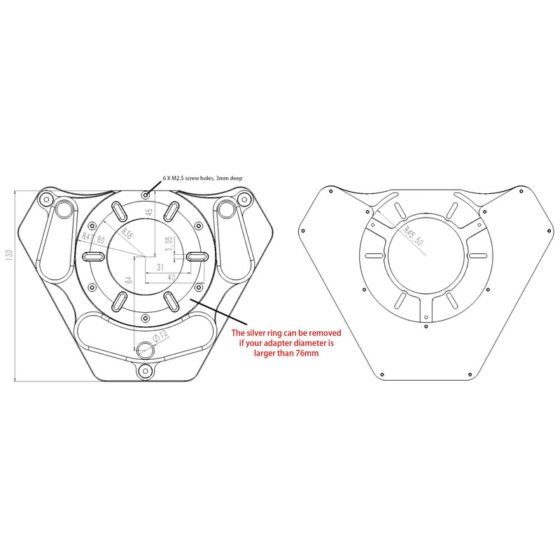 Wanderer Astro ETA M54 Electronic Tilt Adjuster