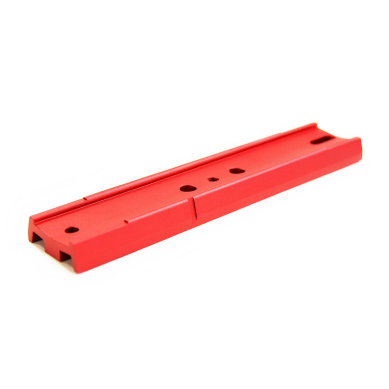 William Optics Série V - Barre à queue d'aronde 8" - Rouge