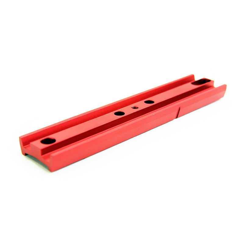William Optics Série V - Barre à queue d'aronde 8" - Rouge