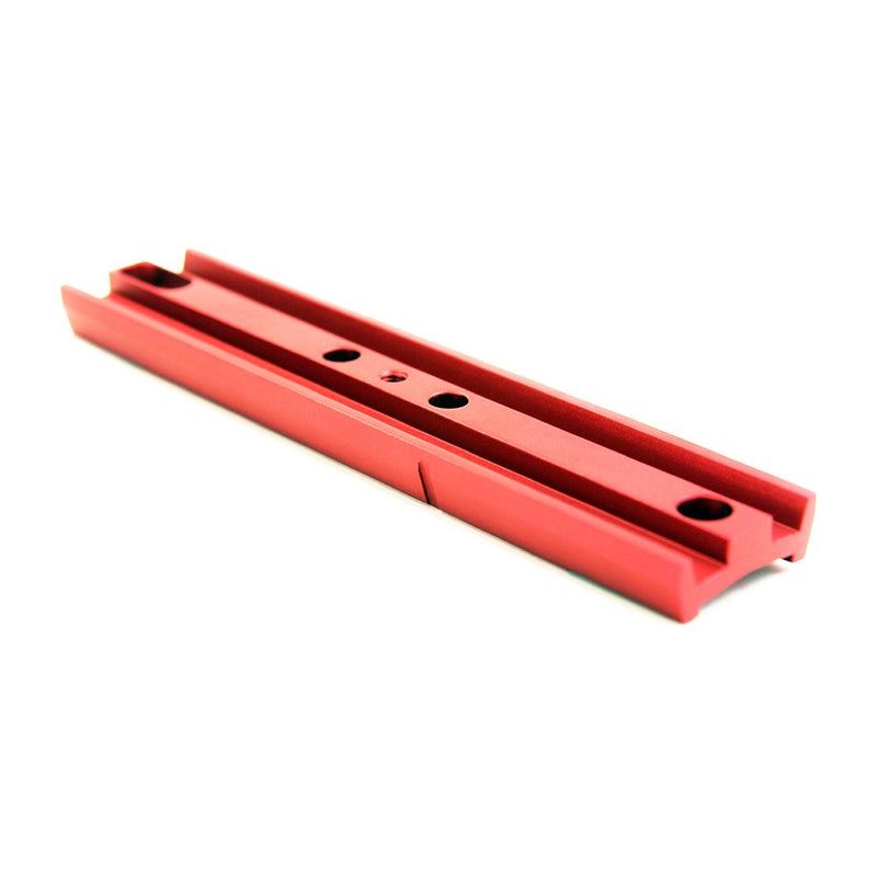 William Optics Série V - Barre à queue d'aronde 8" - Rouge