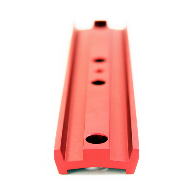 William Optics Série V - Barre à queue d'aronde 8" - Rouge