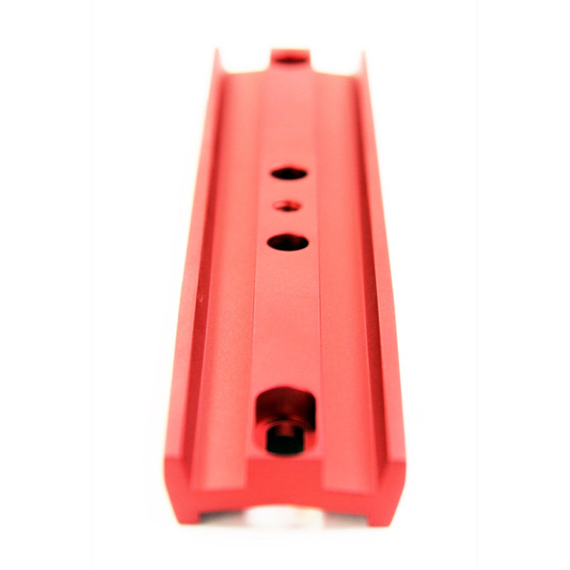 William Optics Série V - Barre à queue d'aronde 8" - Rouge