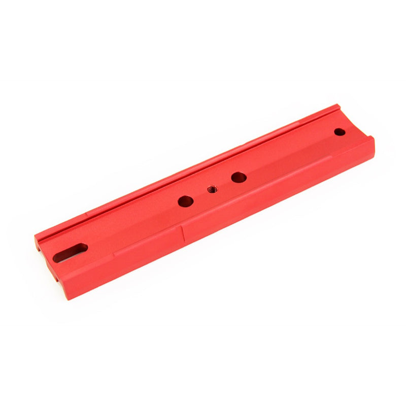 William Optics Série V - Barre à queue d'aronde 8" - Rouge
