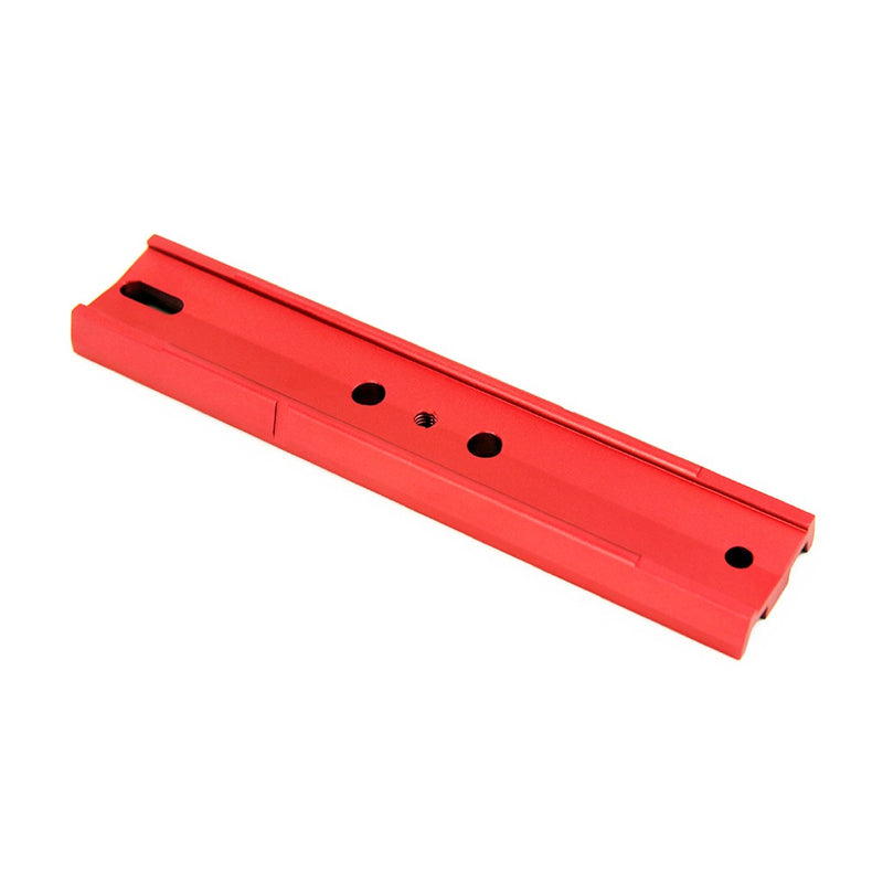 William Optics Série V - Barre à queue d'aronde 8" - Rouge