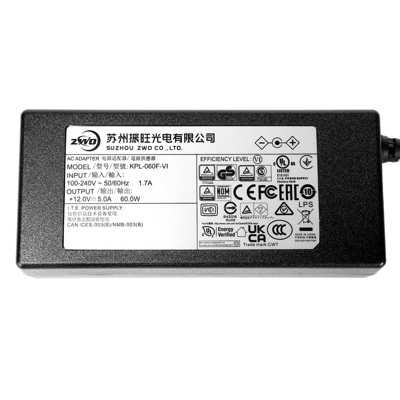 ZWO 12V 5A AC to DC Power Adapter