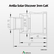 Antlia Solar Discover 3nm CaK Filter Assembly