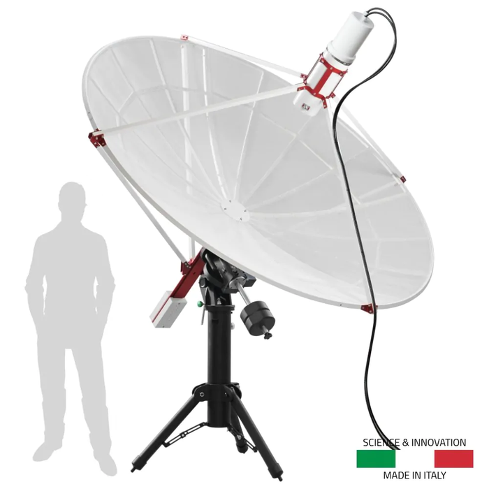 Radio2Space SPIDER 230C 2.3m Compact Radio Telescope