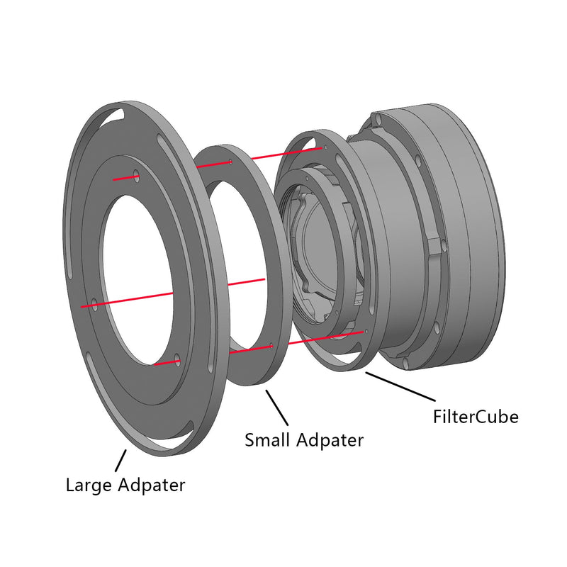 Wanderer Astro RASA36 Adapter for FilterCube