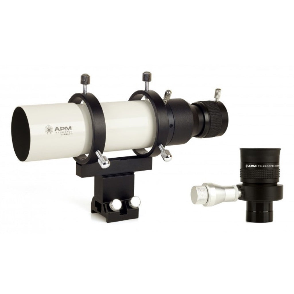 APM 50mm Finder Scope Straight Through White David Astro