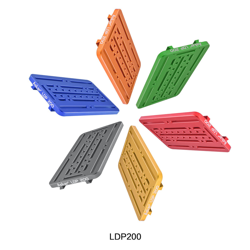 Plaque à queue d'aronde universelle Askar série D - 200 mm