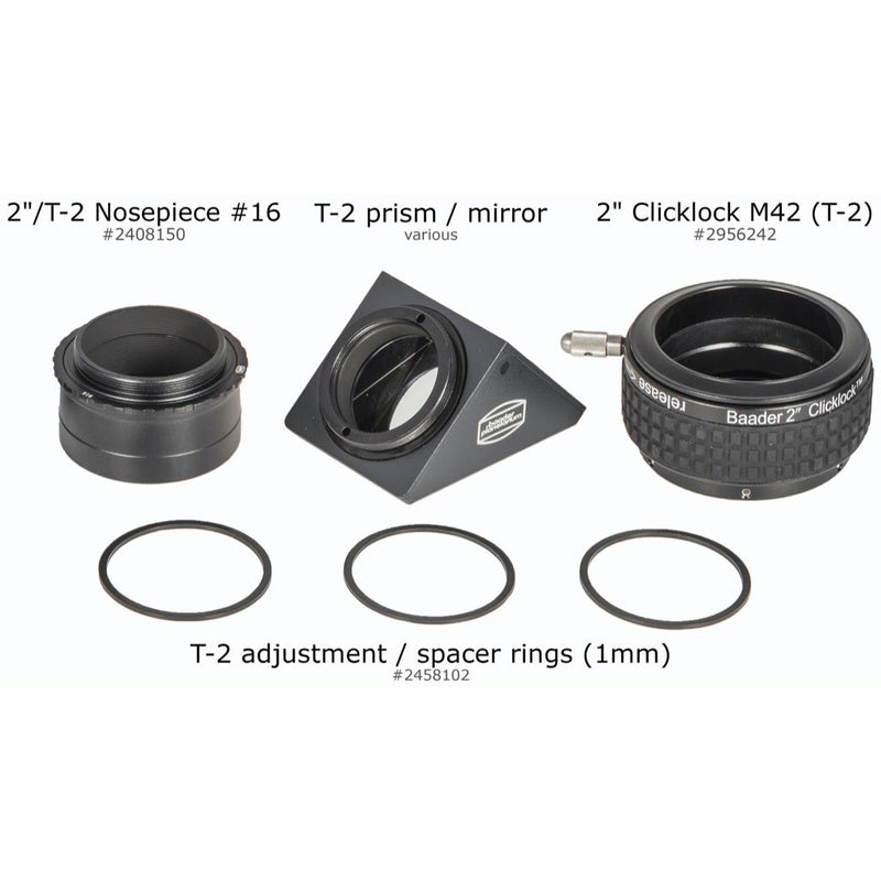 Baader 90° Astro-Grade Amici Prism w/ BBHS Coating - T-2