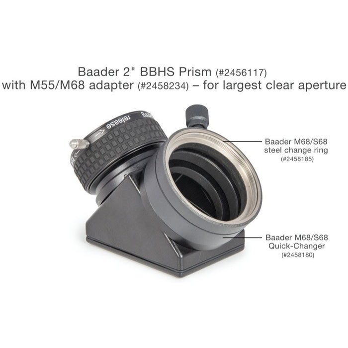 Baader Changer to fit Carl Zeiss Adapter System (Dovetail Clamp Only) -M68/S68