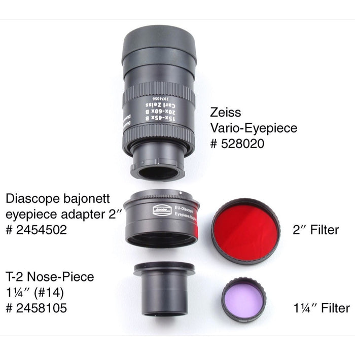 Baader Diascope Bayonet Eyepiece Adapter - 2"