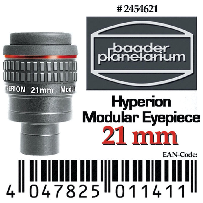 Baader Hyperion 68° 21mm Eyepiece - 1.25"/2"