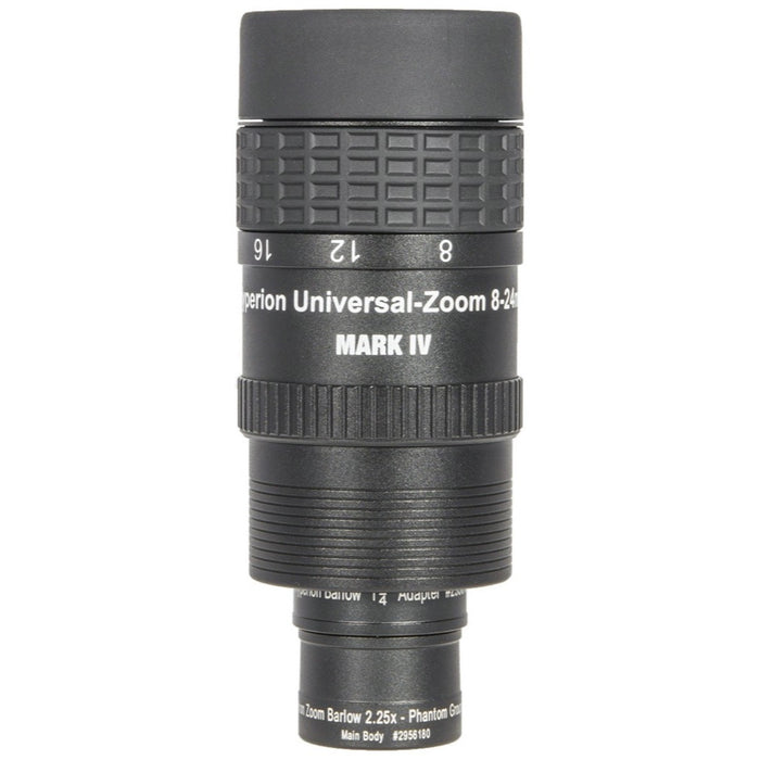 Baader Hyperion Universal Zoom Mark IV w/ 2.25x Barlow 8-24mm/3.6-10.7mm