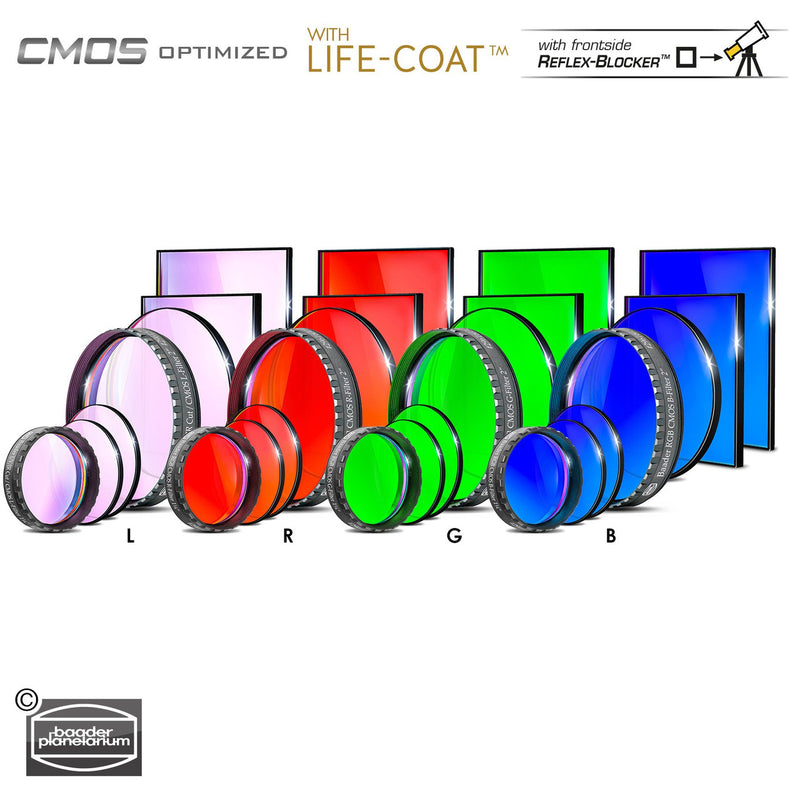 Baader LRGB Filter Set - CMOS-Optimized