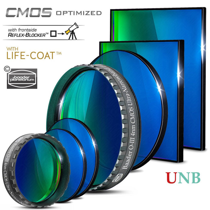 Baader 4nm Ultra-Narrowband OIII Filter - CMOS-Optimized