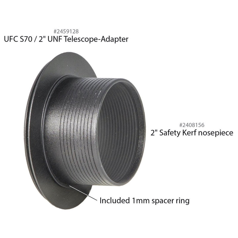 Baader Adaptateur UFC Côté Caméra - Filetage SCT S70/2"(F)