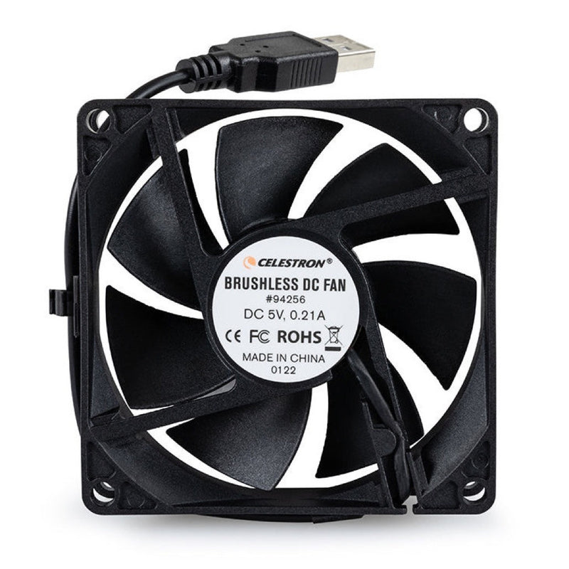Ventilateur de refroidissement USB Celestron pour télescopes Dobson