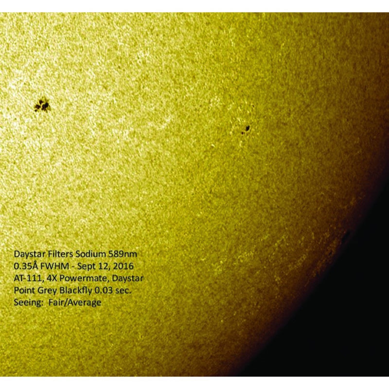 Daystar Sodium Quark Solar Filter