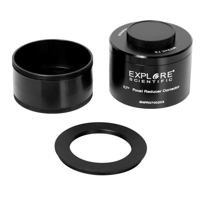 Explore Scientific 3" Aplanisseur de Champ / Réducteur .7x