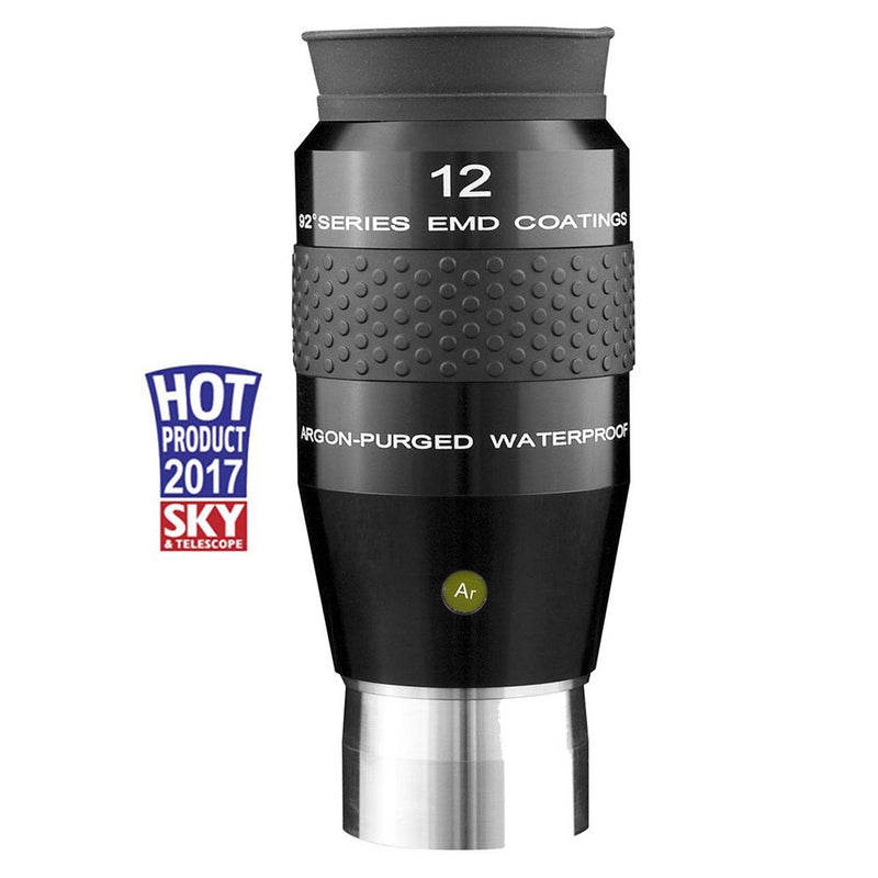 Explore Scientific 92° 12mm Long Eye Relief Waterproof Eyepiece - 2"
