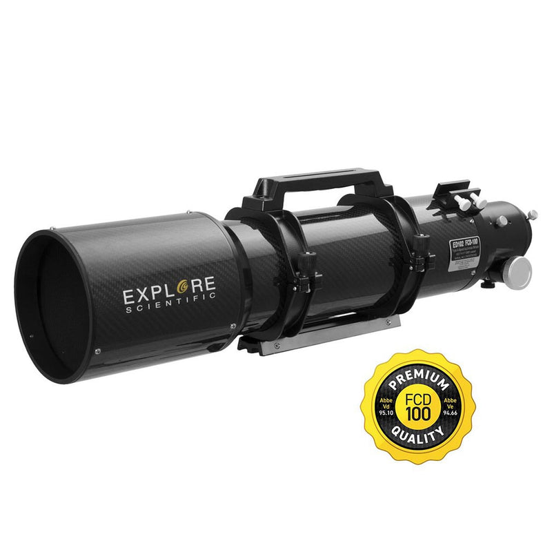Explore Scientific ED102-FCD100 Réfracteur Triplet APO - Fibre de Carbone