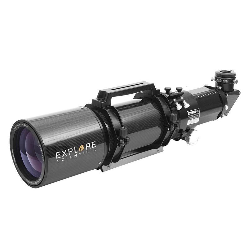 Explore Scientific ED115 FPL53 f/5.5 Réfracteur Triplet APO - Fibre de Carbone