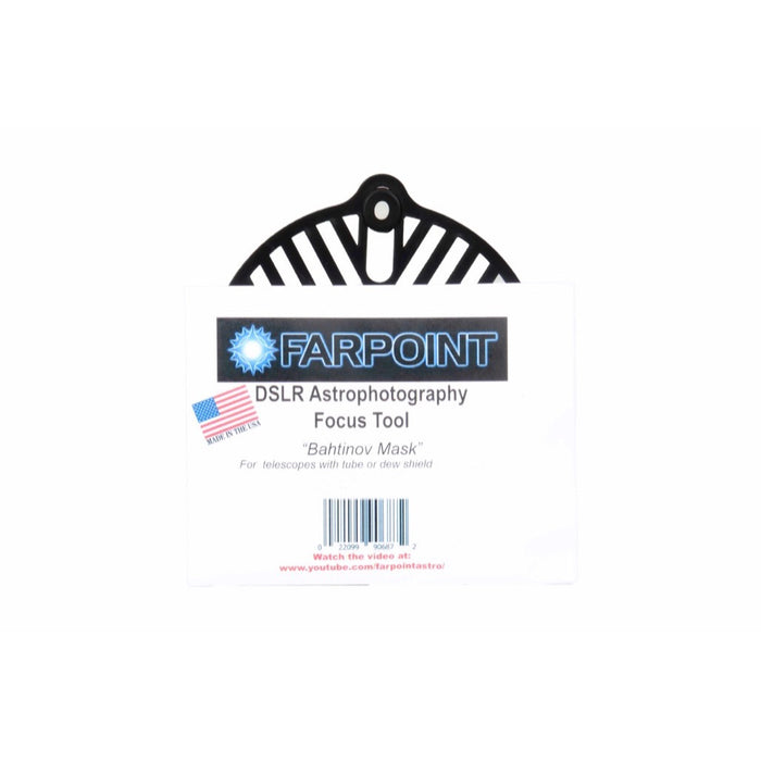 Farpoint Masque de Bahtinov - Universel de 2.5" à 10.5"
