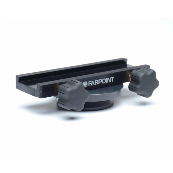 Farpoint Série V - Platine pour Barre à queue d'aronde - EQ6