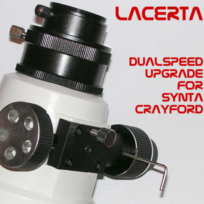 Lacerta Dual Speed 1:10 Microfocus Upgrade Kit for Crayford Focusers