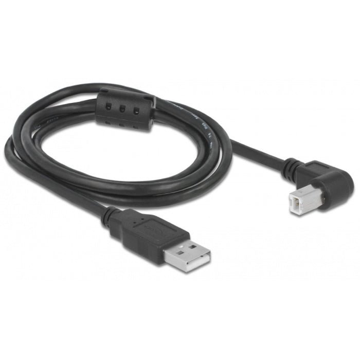 Pegasus Pack of 2x USB2.0 Type-A male to USB3.0 Type-2 Male Angled Cables- 1m
