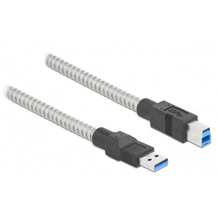 Pegasus USB3.2 Gen1 Type-A male to Type-B Male Cable with Metal Jacket- 0.5m
