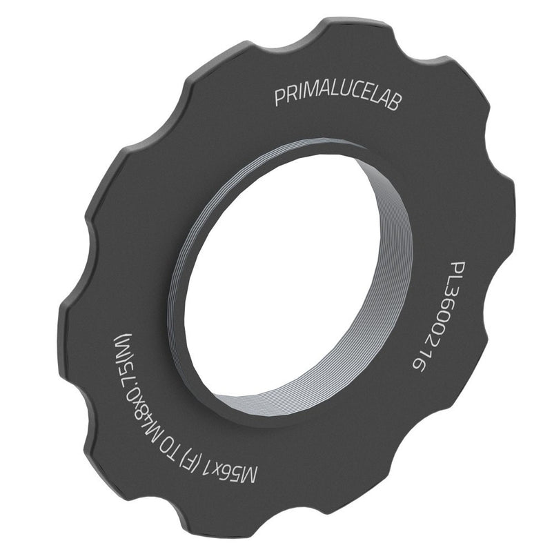 PrimaLuceLab Adapter from M56 to M48 with Stop Ring for ESATTO 2"