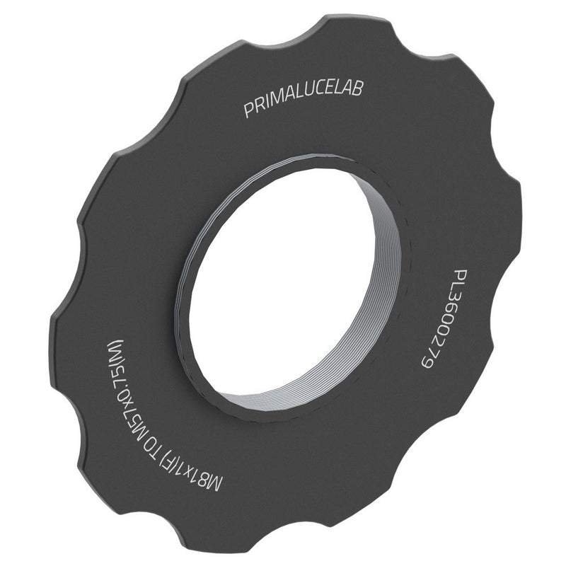 Adaptateur PrimaLuceLab de M81 à M57 avec bague d'arrêt pour ESATTO 3"