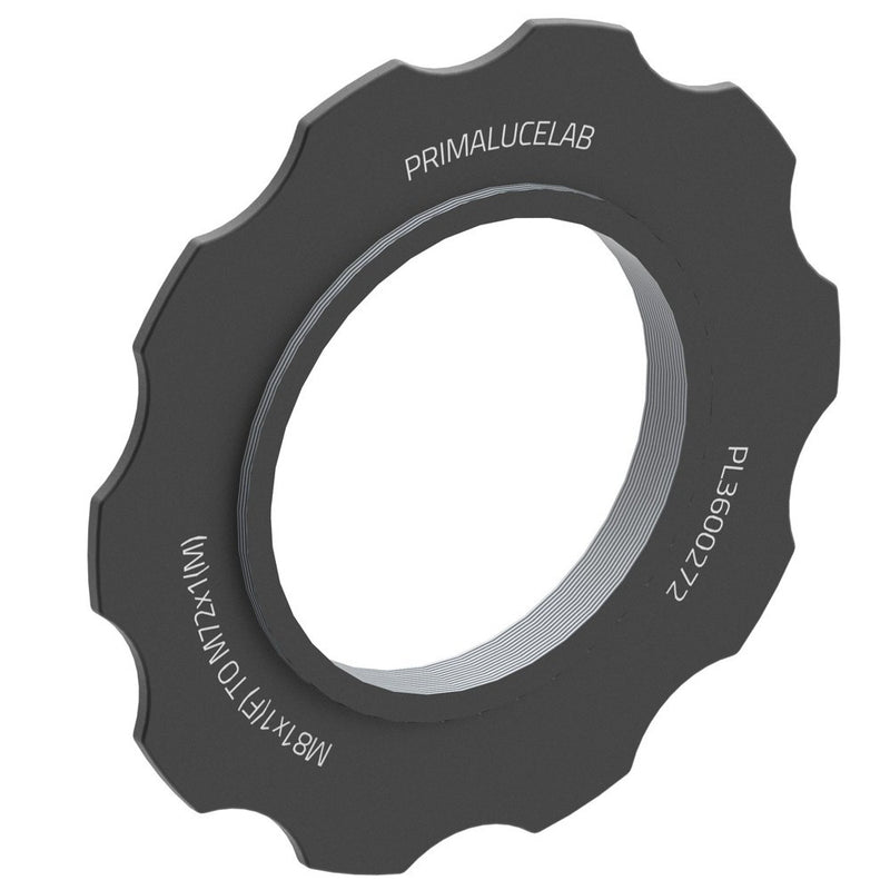 PrimaLuceLab Adapter from M81 to M72 with Stop Ring for ESATTO 3"