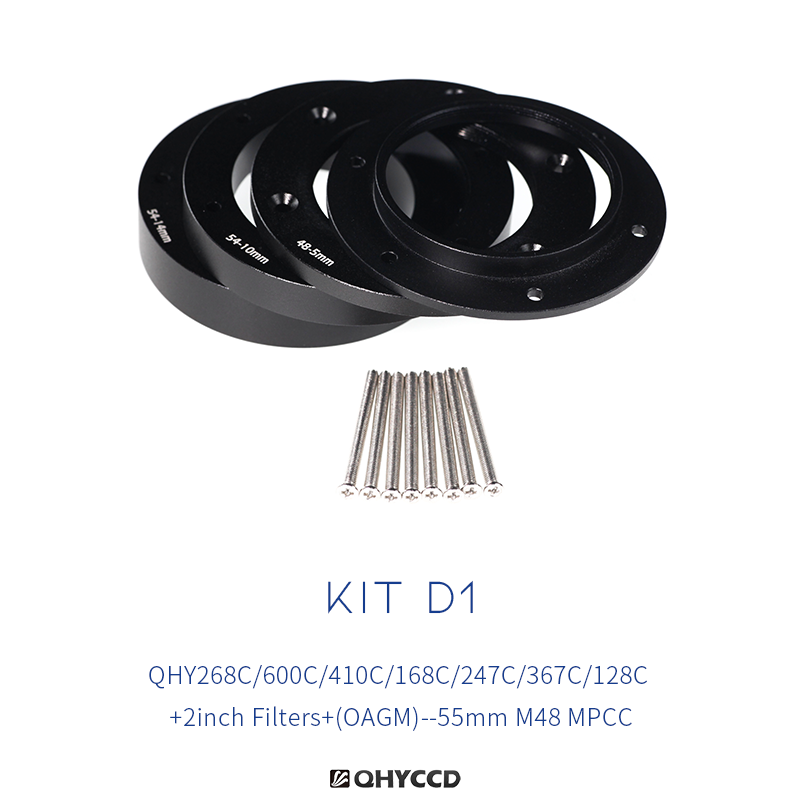 Kit adaptateur QHYCCD - Combo D1
