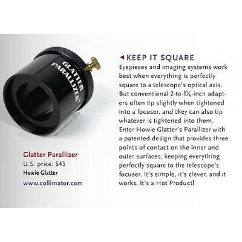 Howie Glatter Adaptateur de Centrage d'Oculaire 2.0" to 1.25"